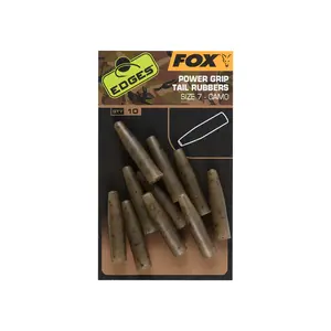 Κλιπς με λάστιχο από καουτσούκ, μέγεθος 7 Fox Edges Powergrip (x10) image-1