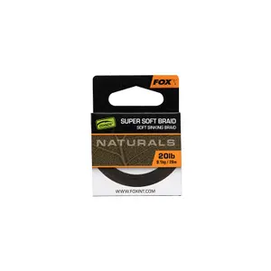 Κλεφτές Fox Naturals Soft Braid Hooklength 20lb image-0