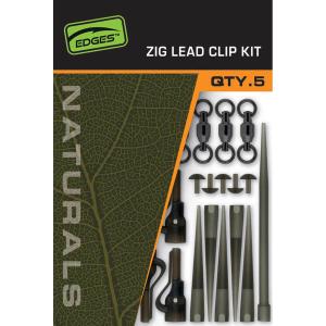 cac845-lead-clips-fox-zig-x5-green-one-size
