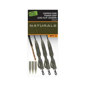 Assembly Fox Edges Copper-Core Lead Clip Leaders (x3) image-0