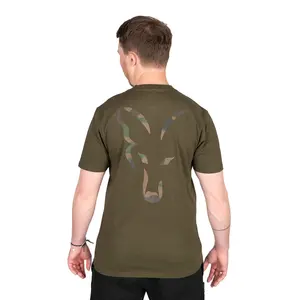 T-shirt Fox Print image-2