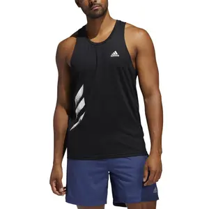 Camiseta de tirantes adidas Own the Run 3-STripes PB image-1