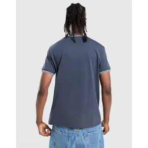 T-shirt med dubbel kontrasterande kant Fred Perry image-2