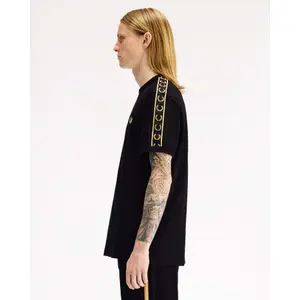 T-shirt Fred Perry Contrast Tape Ringer image-2