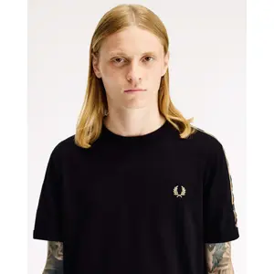 T-shirt Fred Perry Contrast Tape Ringer image-4