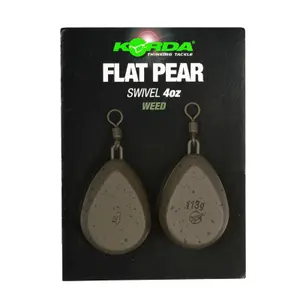 Καλοί φίλοι Korda Flat Pear Swivel Blistered 5oz (x2) image-0