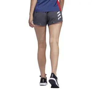 Pantalones cortos de mujer adidas Run It 3-Stripes PB image-3