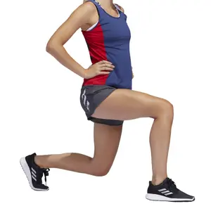 Pantalones cortos de mujer adidas Run It 3-Stripes PB image-4