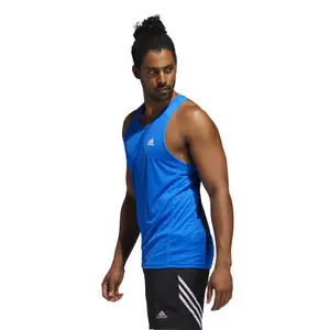 Camiseta de tirantes adidas Own the Run 3-STripes PB image-4