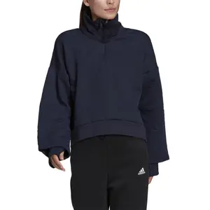 Damen-Sweatshirt adidas Aeroeady Logo Jacquard Half-Zip image-0