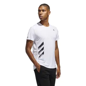 Camiseta adidas Run It 3-Stripes PB image-3
