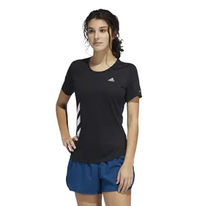 Camiseta de mujer adidas Run It 3-Stripes Fast image-2