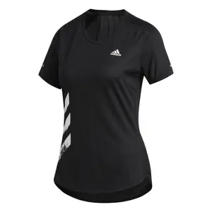 Camiseta de mujer adidas Run It 3-Stripes Fast image-0