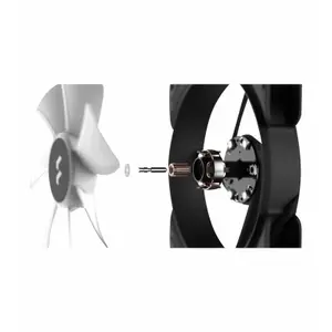 Ventilateur Boîtier PC Fractal Design  Aspect 14 RGB PWM Black Frame image-3