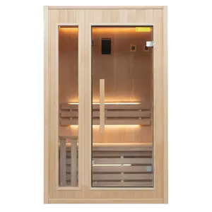 Traditional 2-Person Steam Sauna France Sauna Zen