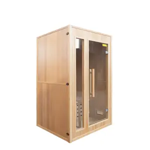 Traditional 2-Person Steam Sauna France Sauna Zen image-1