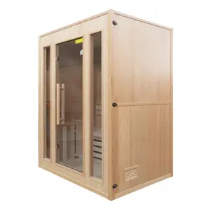 Traditional 3-Person Steam Sauna France Sauna Zen image-2