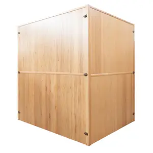 Traditional Steam Sauna for 4 People France Sauna Zen image-3
