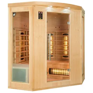 3/4-sits infraröd bastu France Sauna Apollon
