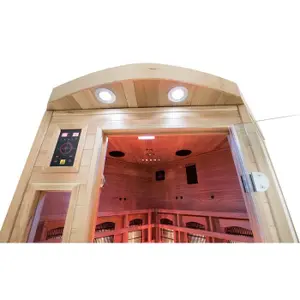 3/4-sits infraröd bastu France Sauna Apollon image-4