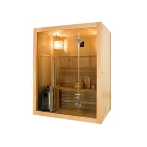 Traditionell bastu med 3 platser France Sauna Sense 3 - 3,5 kW image-1