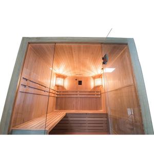 Traditionel 4-personers sauna France Sauna Sense 4 - 4,5 kW image-3