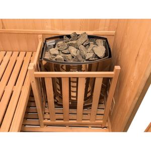 Traditionel 4-personers sauna France Sauna Sense 4 - 4,5 kW image-4