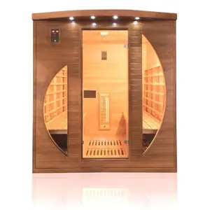 4-seater infrared sauna France Sauna Spectra image-0