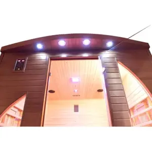 4-seater infrared sauna France Sauna Spectra image-1