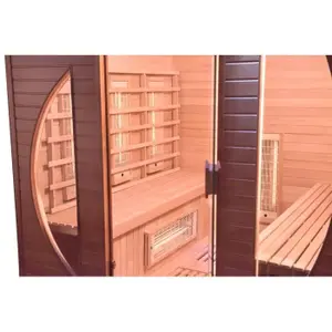 4-seater infrared sauna France Sauna Spectra image-2