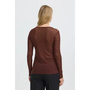 Women's long sleeve T-shirt fransa Deta image-4
