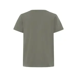 Women's V-neck T-shirt fransa Zashoulder 1 image-4