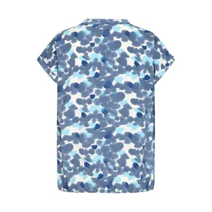 Γυναικείο T-shirt με V λαιμόκοψη στους ώμους fransa image-3