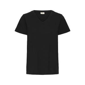 Camiseta de ombro feminina fransa image-0