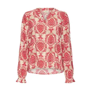 Bluse fransa Flowy 3 image-0