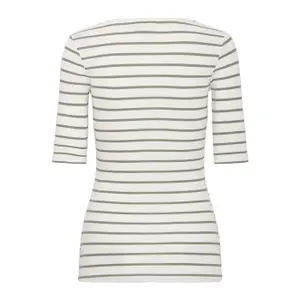 Women's T-shirt fransa Hizamond Stripe 32 image-1