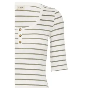 Women's T-shirt fransa Hizamond Stripe 32 image-2