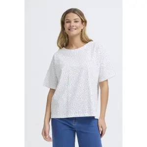 T-shirt de mulher fransa Siva 7 image-1
