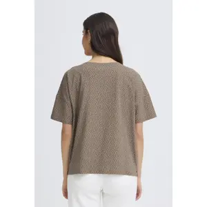 T-shirt de mulher fransa Siva 7 image-4