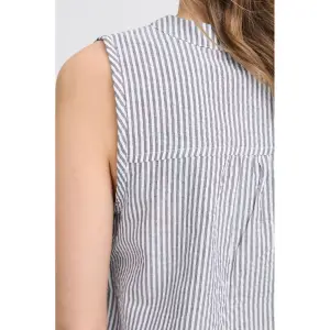 Sleeveless top for women fransa Cayla 1 image-4
