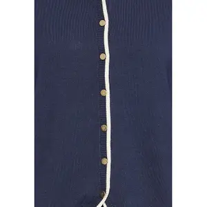 Cardigan til kvinder fransa Contrast image-2