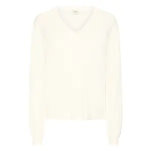 Damen V-Ausschnitt Pulli fransa Marani Mary 1