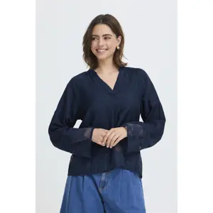 Long sleeve blouse for women fransa Frminnas image-1