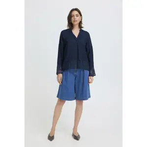 Long sleeve blouse for women fransa Frminnas image-2