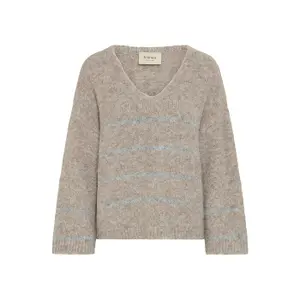 Jumper med rund halsringning för kvinnor fransa Charleen 1 image-0