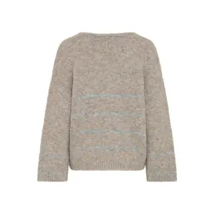 Jumper med rund halsringning för kvinnor fransa Charleen 1 image-1