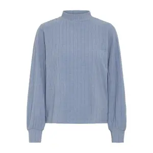 Rollkragenpullover Damen fransa Softas 1 image-0
