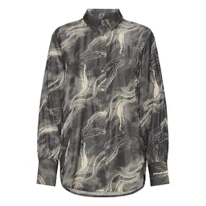 Women's long sleeve shirt fransa Hatti 1 image-0