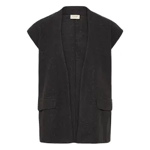 Ärmlös cardigan dam fransa Minta 1 image-0