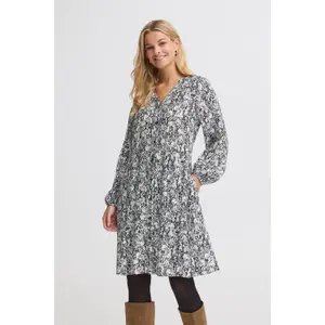 Women's long sleeve dress fransa Frariana image-1